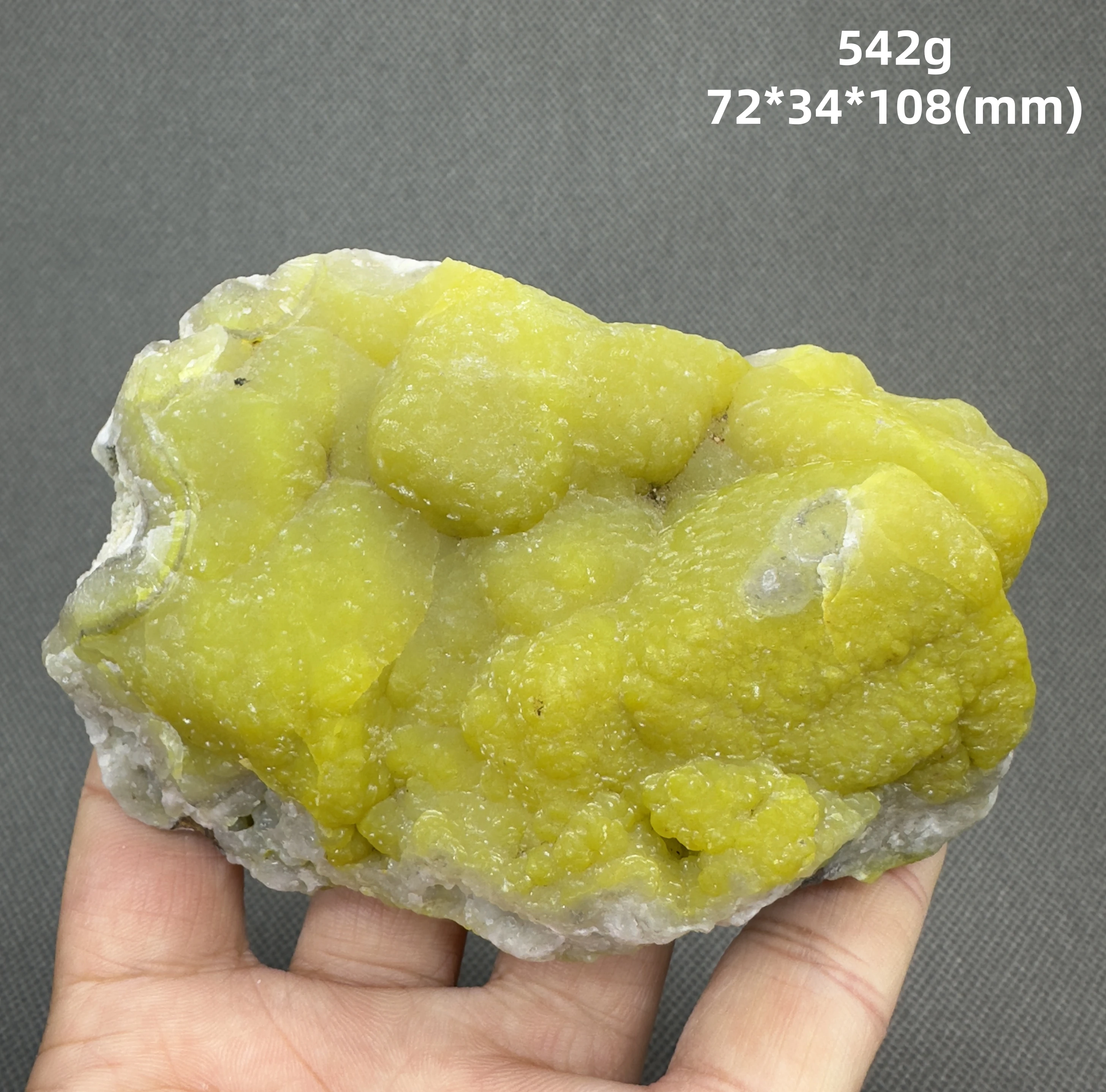 

Natural yellow smithsonite Mineral Specimens + healing quartz crystals and stones rock gemstone