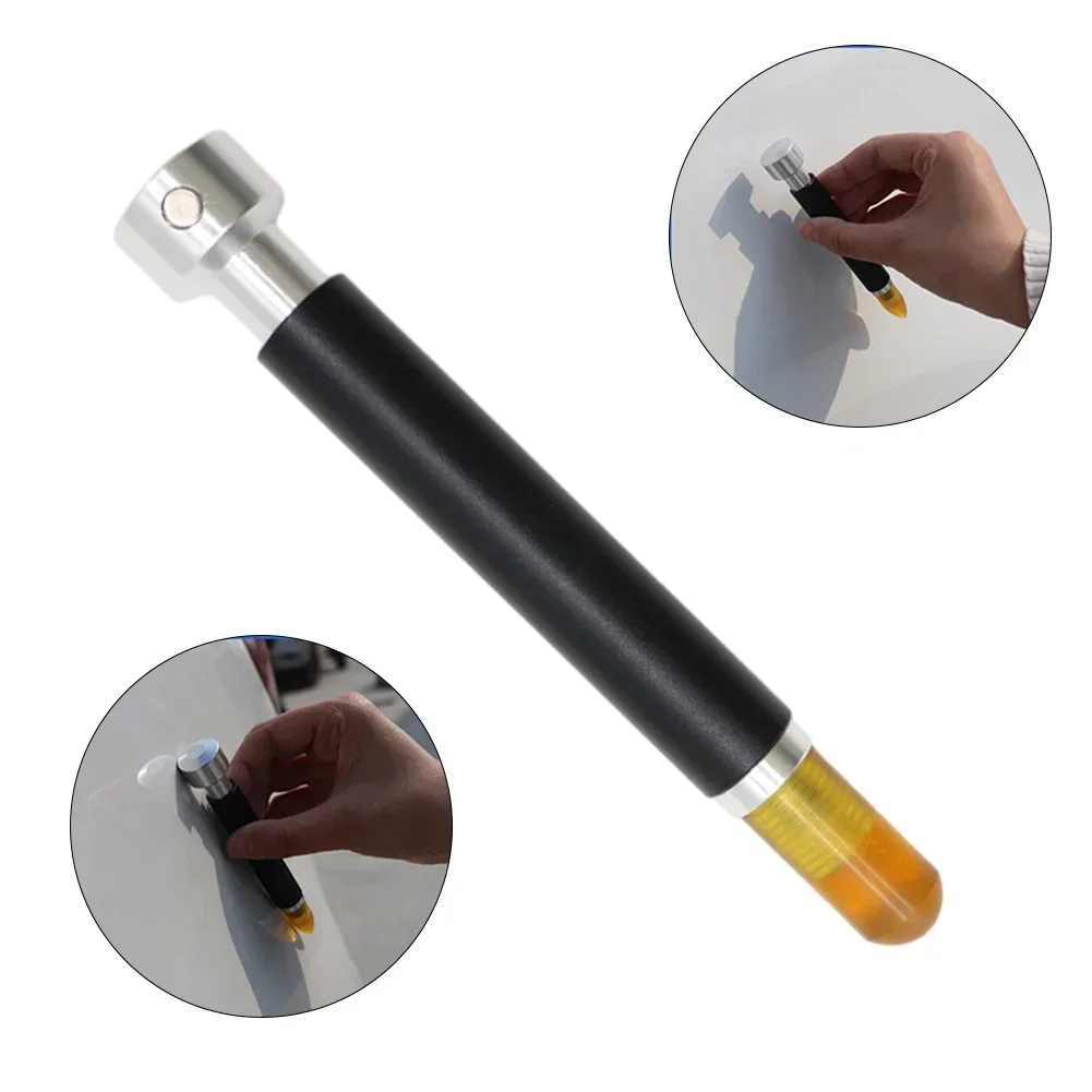 Car Body Dent Tap Down Pen Paintless Knock Down Pen Heads Tip Ding Hammer Hail Removal Kit Paintless Dent Repair Tools