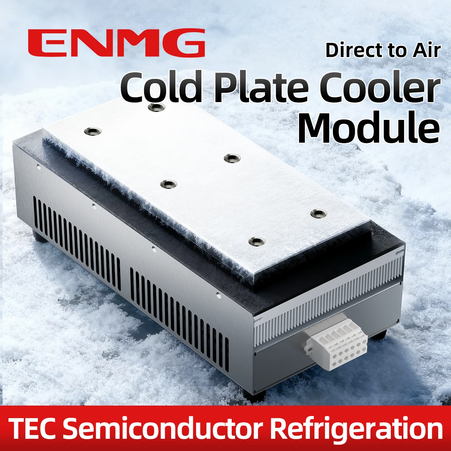 ENJUE HETD Semiconductor Cooling Plate Cooler Cooling Freezing Platform Module Flat Plate Medical Biochemical 12V48V Circulation