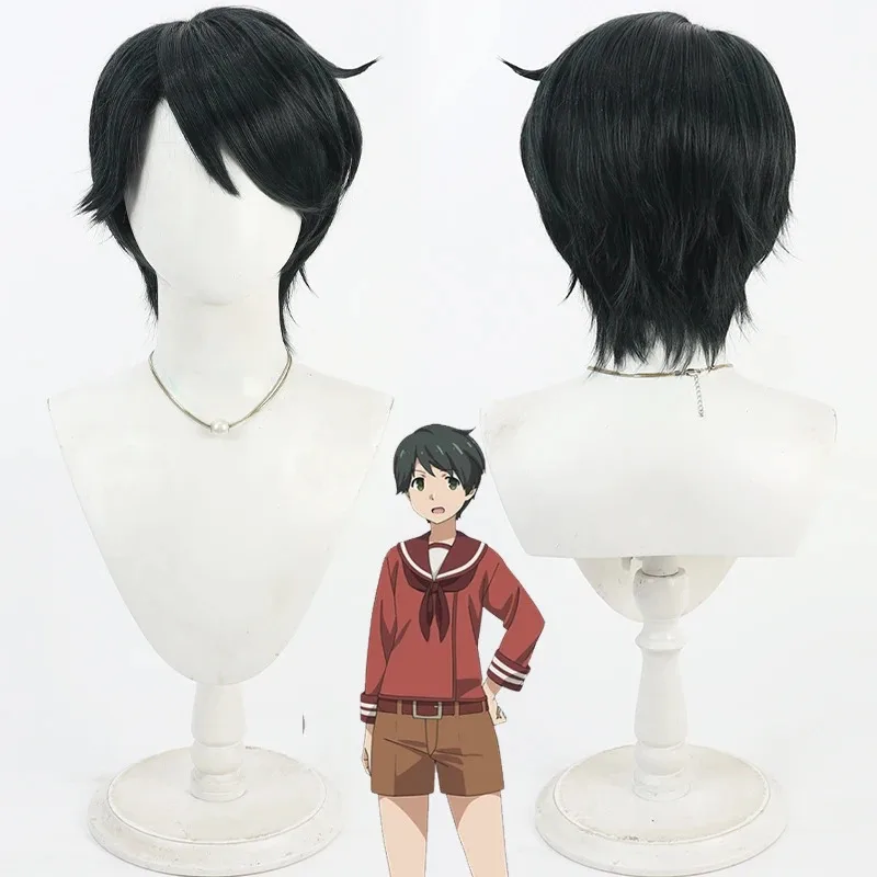 2025 aaa 컬렉션 모가미 코스프레 가발 짧은 내열성 합성 머리 할로윈 카니발