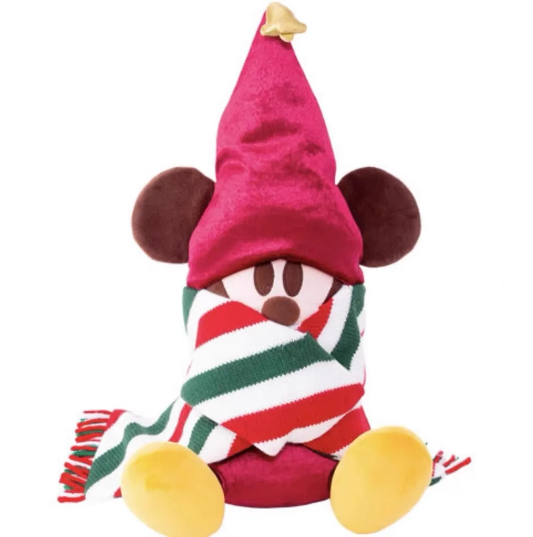 Tokyo Disneyland Limited Edition Winter Christmas Fairy Mickey Mouse Plushie: A Collectible Memorial Gift