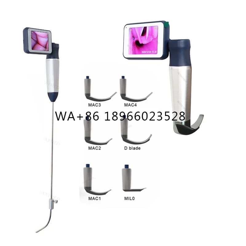 

SY-P020N digital ENT device Video Laryngoscope with Reusable or Disposable Blade Miler Adult And Pediatric Laryngoscope