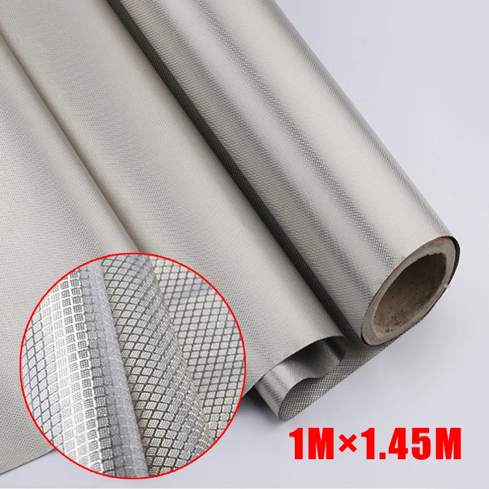 RFID Shielding Fabric Wifi EMI EMP Blocking Radiation Protection Anti-Scanning Anti-Radiation Cloth WIFI/EMF Shielding Fabric