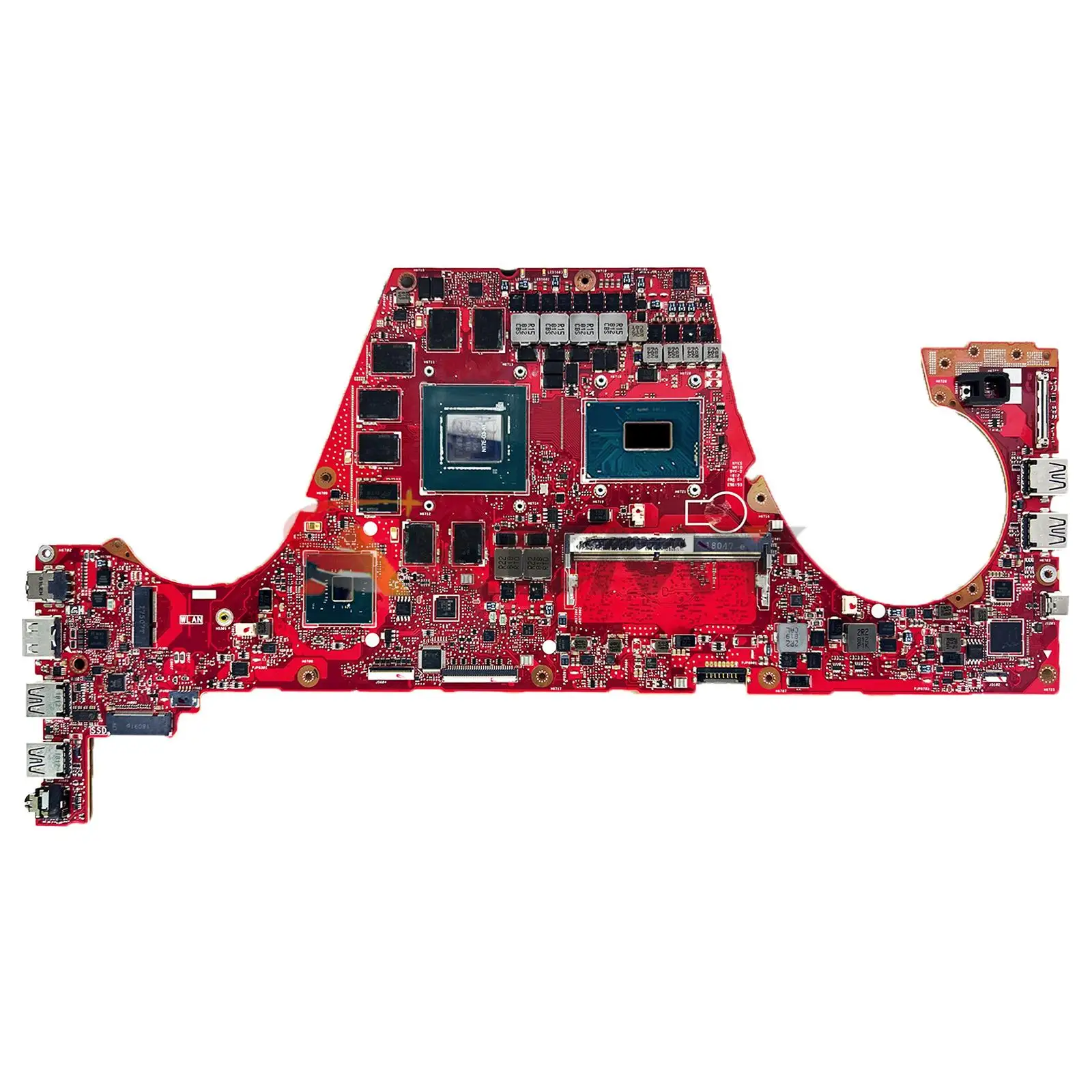 Imagem -02 - Akemy Gx501g com I78750h Cpu 8g-ram Gtx10809g Notebook Mainboard para Asus Rog Zephyrus Gx501gi Gx501 Laptop Motherboard