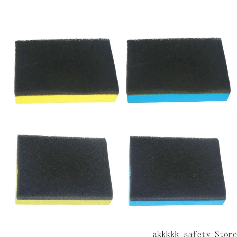 

XXFF 2PCS Керамическое покрытие аппликатор губки с губчатой ​​транспортным средством на восковой пад