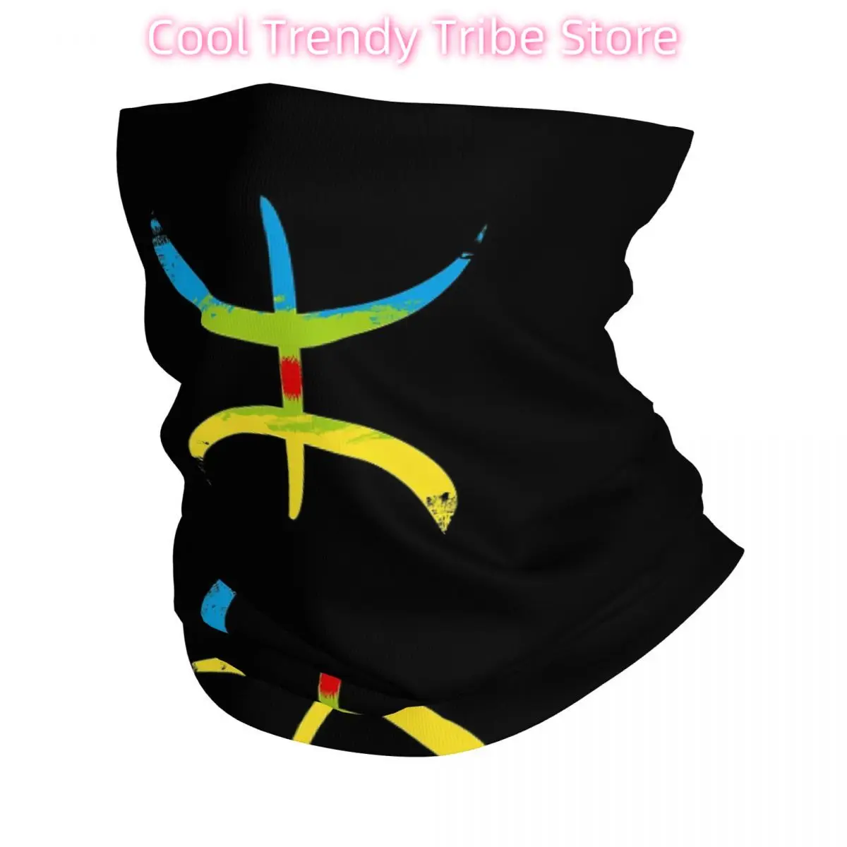 

Берберский флаг амазигов YAZ бандана на шею шарф с принтом теплая Балаклава для езды на велосипеде унисекс для взрослых зима