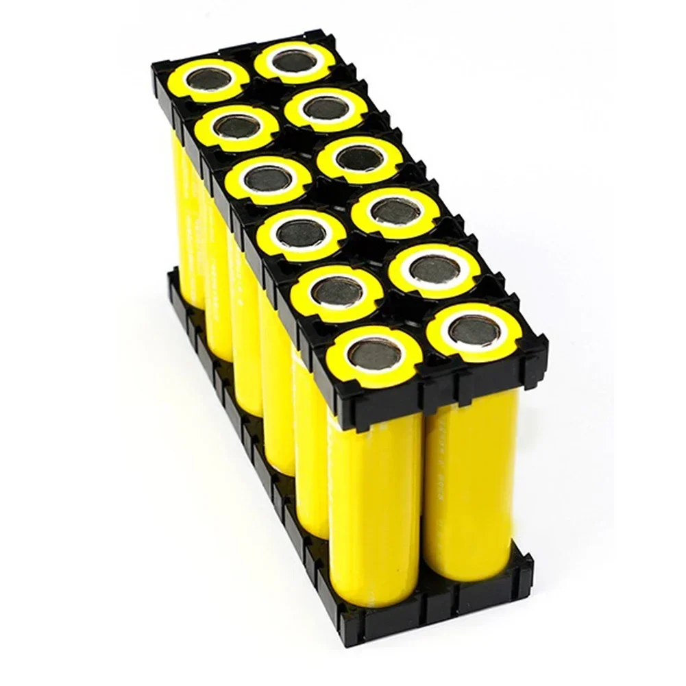 4 pezzi 21700 2x6 supporto batteria supporto telaio in plastica staffa che tiene batterie accessori per elettroutensili