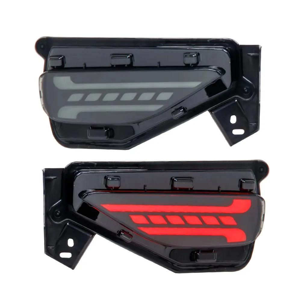 for Toyota Fortuner 2020-2021 New Design Car Rear Bumper Lamp Reflector Turn Signal Lamp Red-Light Driving Brake Light Accessory detail image 3