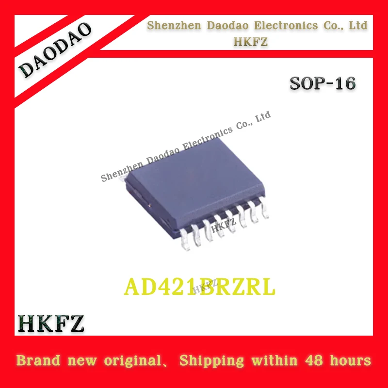 

AD421BRZRL AD421 SOIC-16 Loop powered digital-to-analog Converter (DAC) chip IC is new and original