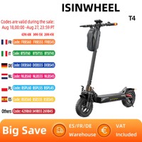 isinwheel T4 Adult Electric Scooter 1000W Motor 48V 12.5Ah Battery Electric Scooter 10\