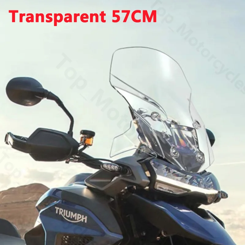 For Triumph Tiger 1200 GT Rally 1200GT 1200Rally Pro Explorer Motorcycle Windshield Windscreens Wind Deflectors Viser Visor Gray