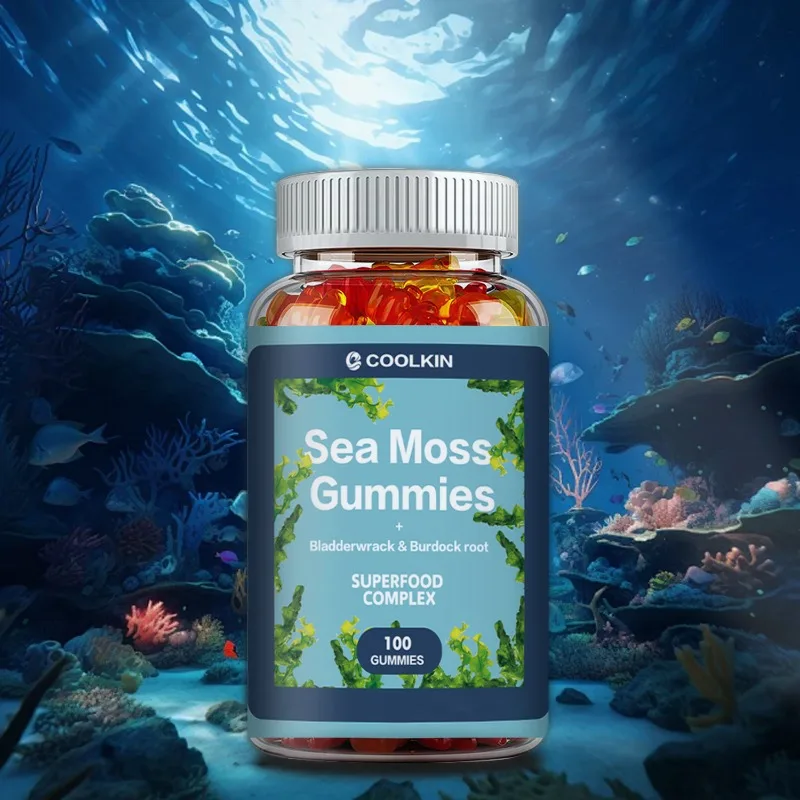 

Sea Moss Gummies - Supports Thyroid Health and Immune Function, Promotes Systemic Detoxification, and Improves Defenses