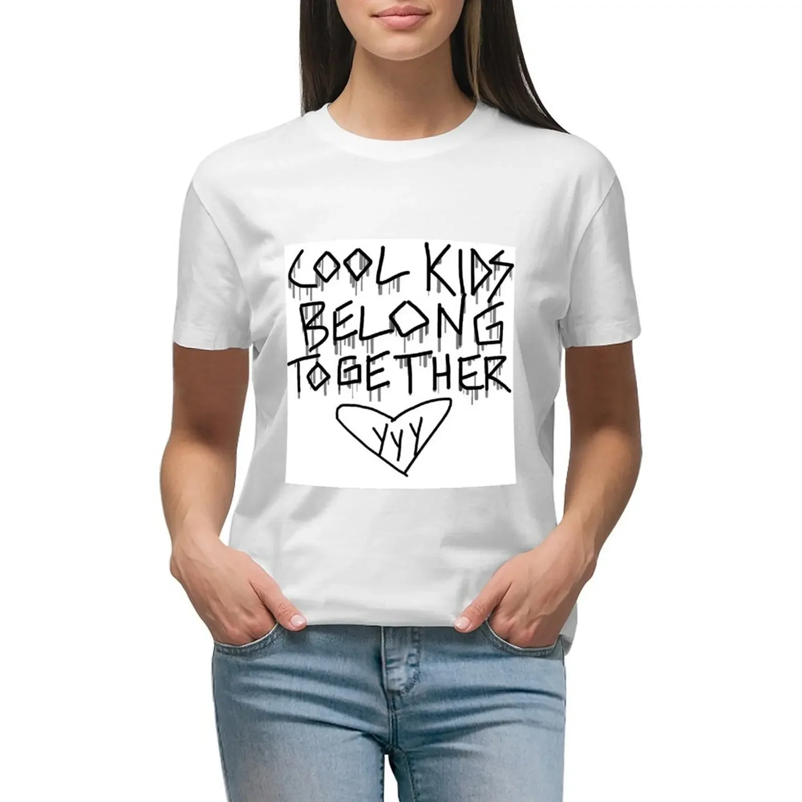 Крутая детская футболка для всей семьи-да, да, симпатичная одежда, аниме одежда, блузка, тяжелая футболка, платье для женщин, сексуальное