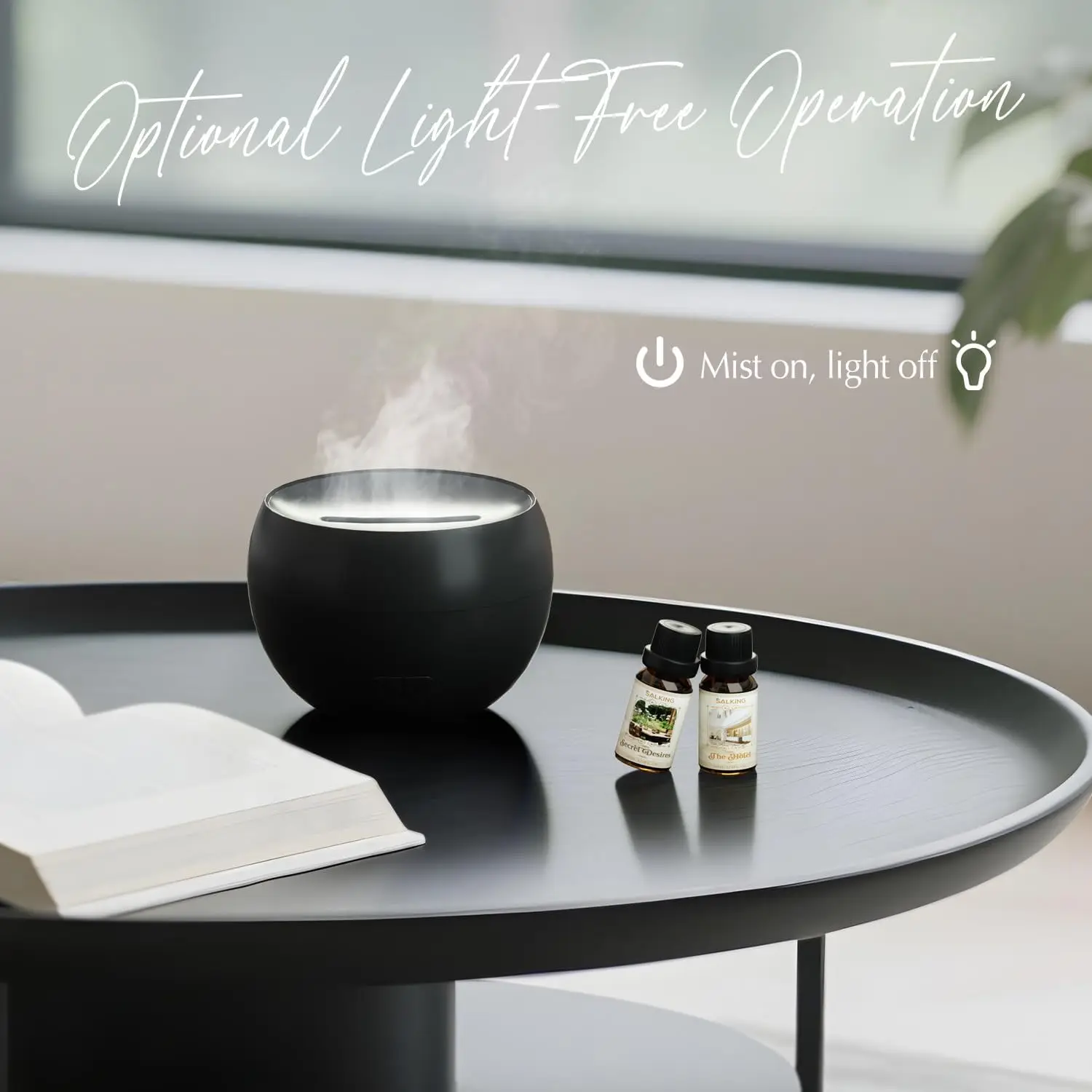 2026 New Upgrade Flame Diffuser For Essential Oils, 150ml Fire Aromatherapy Essential Oil Diffuser, Small Ultrasonic Coo