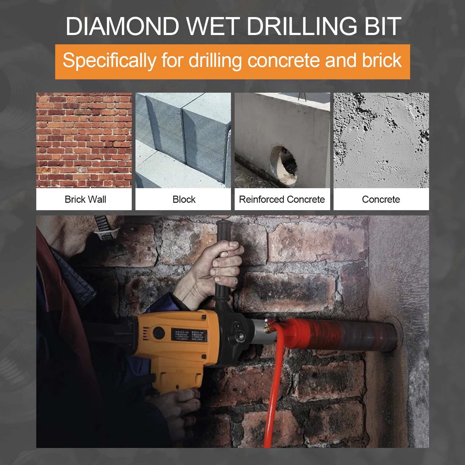 High Quality Diamond Core Drill Bit Competitive Pricing for All Your Needs Drill Bits Product Category Rhinestone tools