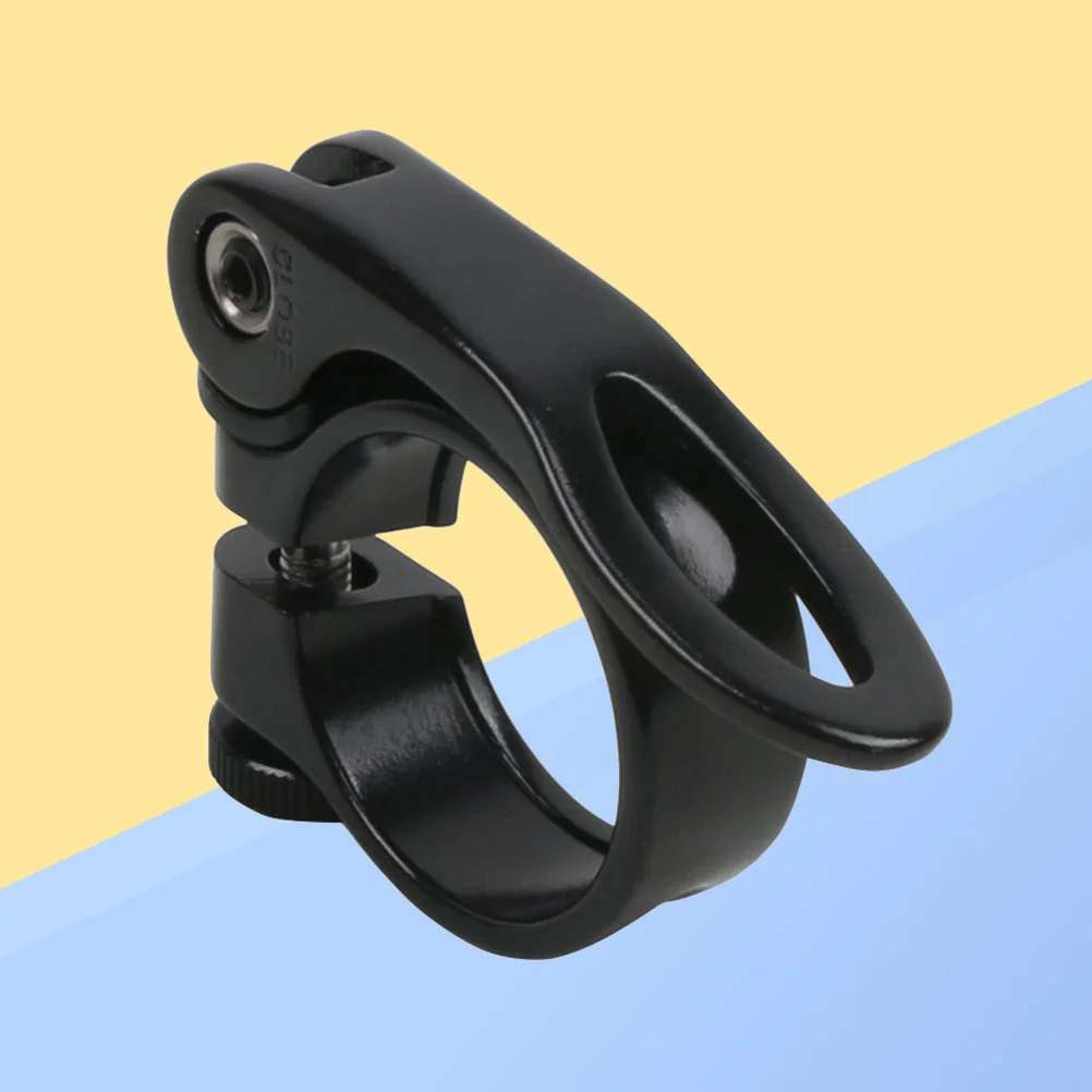 

Bike Seatpost Clamp Quick Release 31.8mm Aluminum Alloy Fixed Bolt Lock for Mountain Bike Seat Security Seat Clamp 31.8