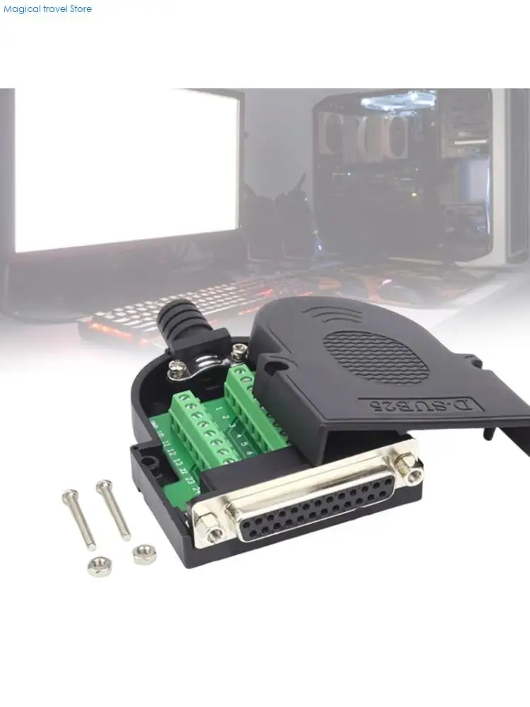 N2UB DB25 Adapter Industrial Module D-SUB 25pin Male/Female RS232 Adapter