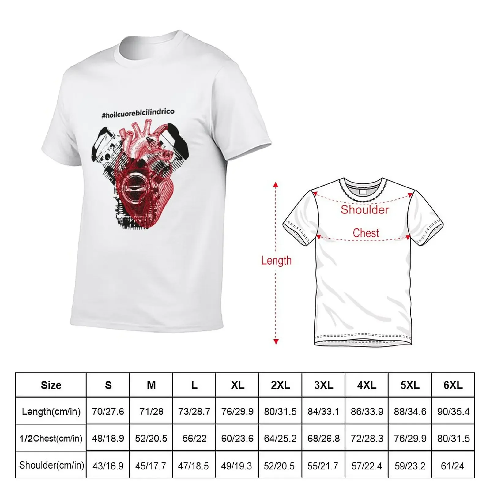 New Ho un cuore bicilindrico 3 T-Shirt tees heavyweight t shirts boys animal print shirt anime clothes tshirts for men