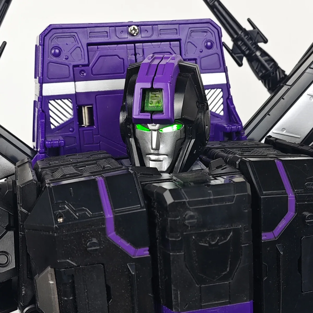 Na stanie Vincoroor Oversize Black Version Jetfire Skyfire 40cm OSKO v33-06b v3306b Transformacja Figurka Akcji