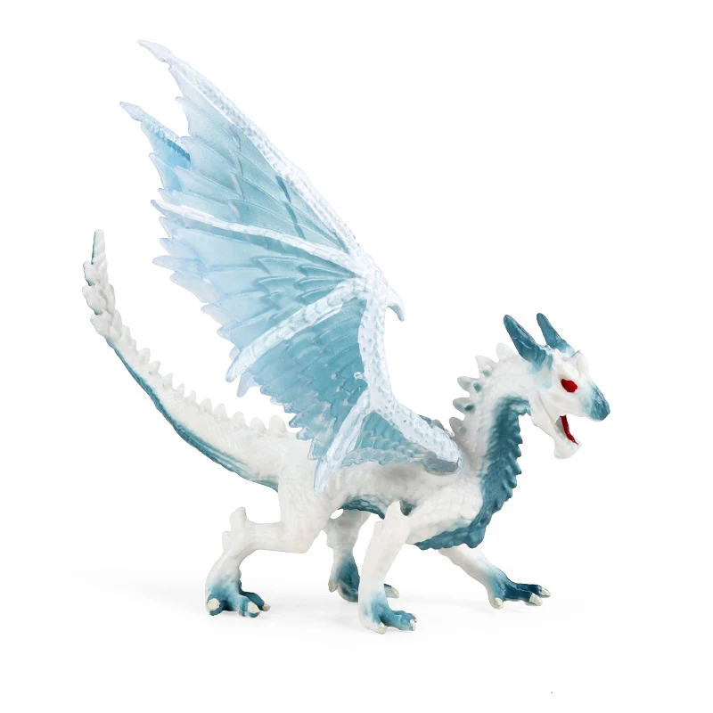 New Mini Savage Science Fiction Dragon Figurines Model Mythical Beast Dragon Dinosaur Toy PVC Action Figures Collection Kid Toys