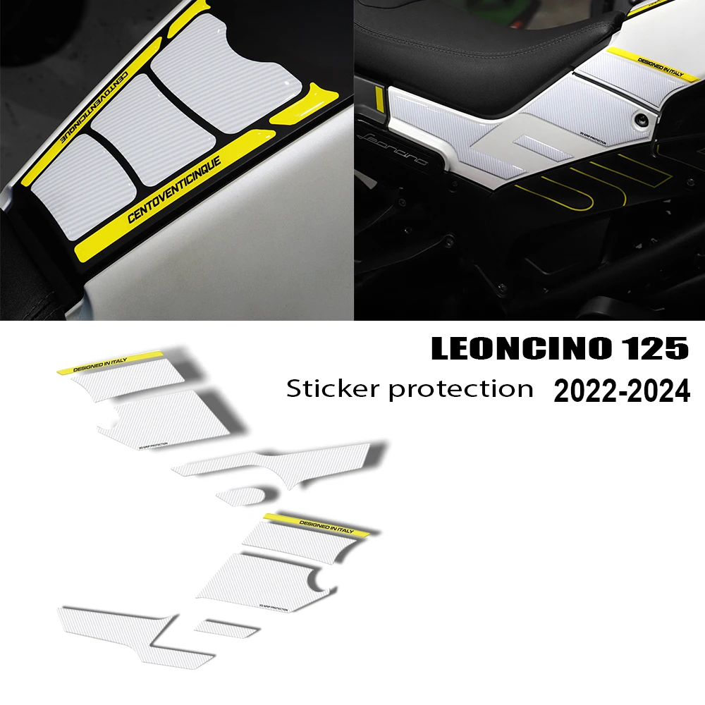 

Для Benelli Leoncino 125 2022-2026: Комплект 3D-наклеек из смолы для защиты, аксессуары для мотоциклов