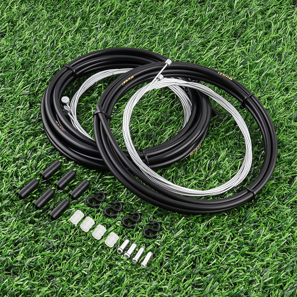 

MUQZI MTB Road Bike Brake Cable Shift Line Set Accessories Transmission Tube Cables Wire Bicycle Shift Gear Brake Cable Set