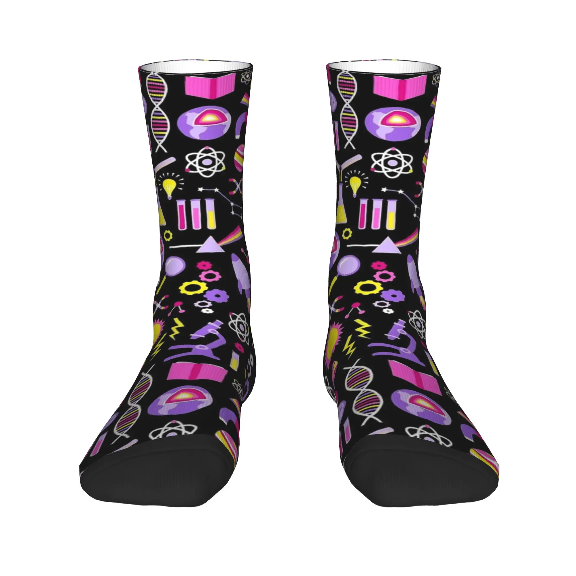 Science Studies Stockings Unisex Men  Socks Comfortable Fashion Socks Winter Outdoor Anti-Slip Graphic Socks Gift Idea