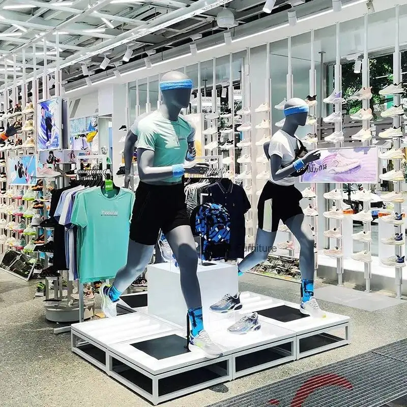 

Манекены-дисплеи для спортивной одежды (мужские и женские) - Стойки для демонстрации одежды FYMQ