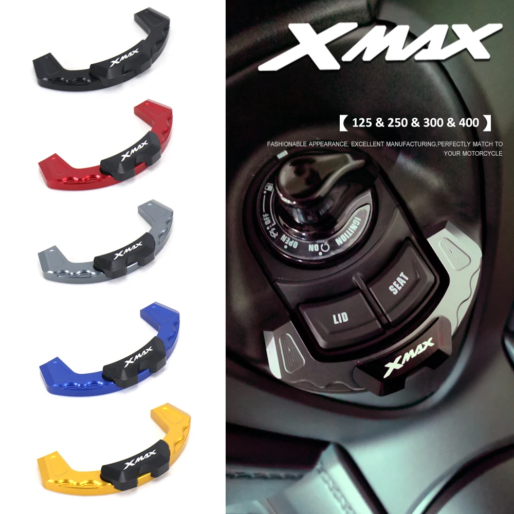 

Motorcycle Accessories For Yamaha X-MAX 300 XMAX300 125 250 400 X MAX XMAX125 XMAX250 Electric Door Lock Decorative Cover 2023
