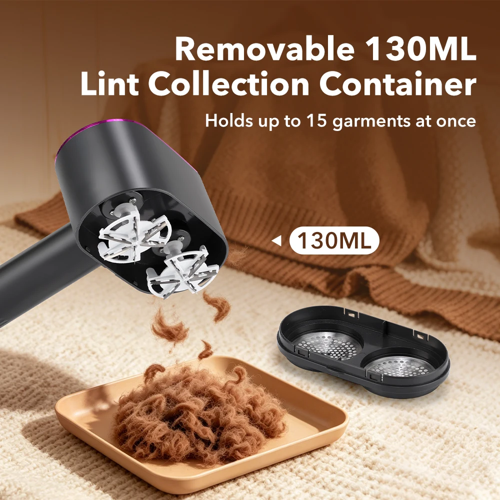 Fusselentferner Professioneller Fusselentferner für Kleidung USB-Aufladbarer Elektrischer Fusselrasierer Starker Fusseltrimmer für Kleidung – Detail 6
