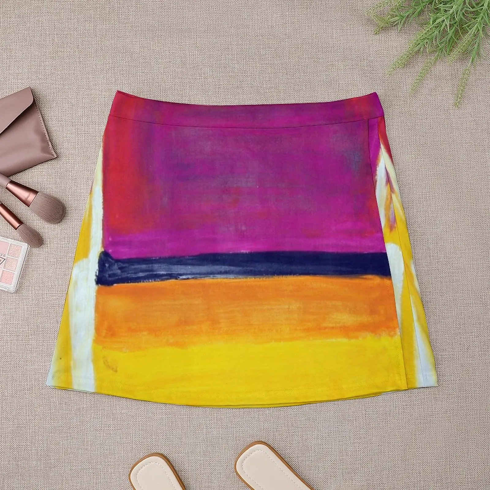 Rothko Appreciation Mini Skirt Women's summer skirt Women's summer dress Mini Skirt