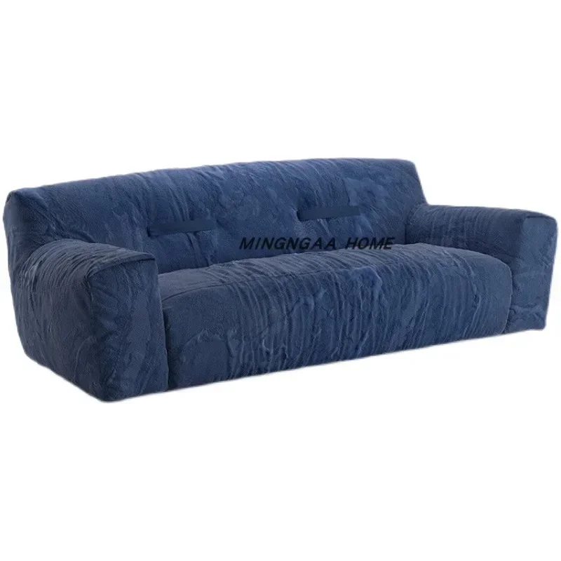 

Italian simple small apartment living room fabric sofa