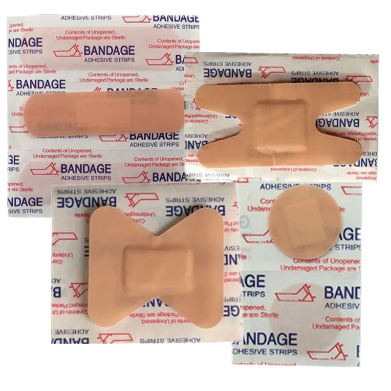 

50Pcs/Set Wound Dressing Band Aid for First Aid Patch Emergency Skin Care Plasters Breathable Adhesive Bandages Woundplast