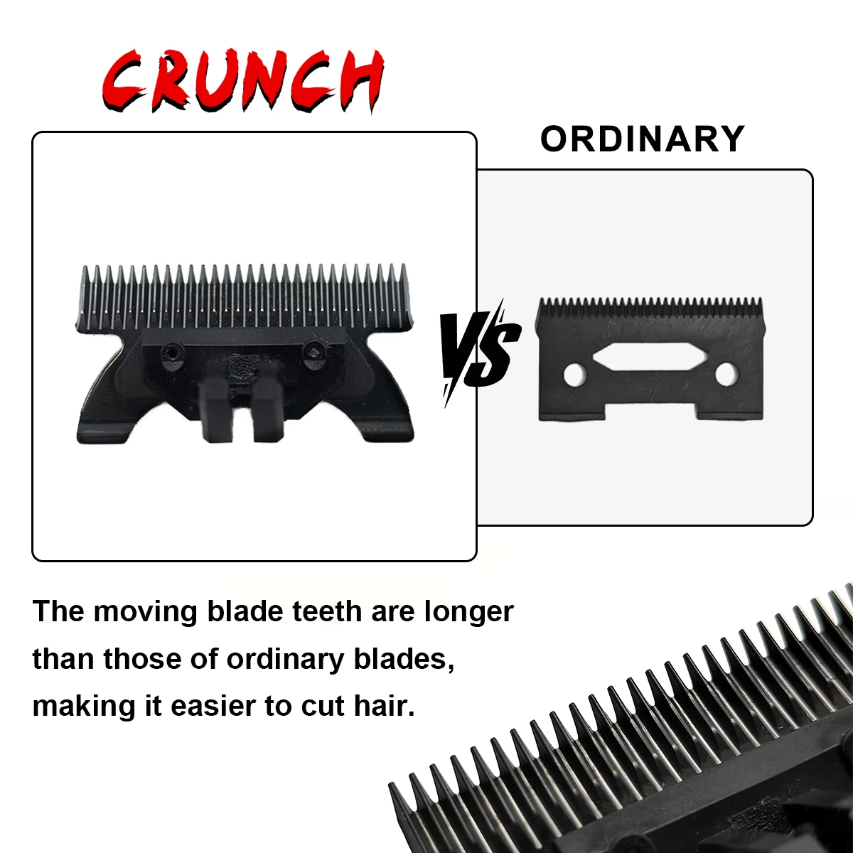 شفرة قص DLC احترافية متوافقة مع JUCAI JC06، Madeshow، Vgr، Kulilang، Wmark متعددة الماركات ROSYOUS CRUNCH Blade