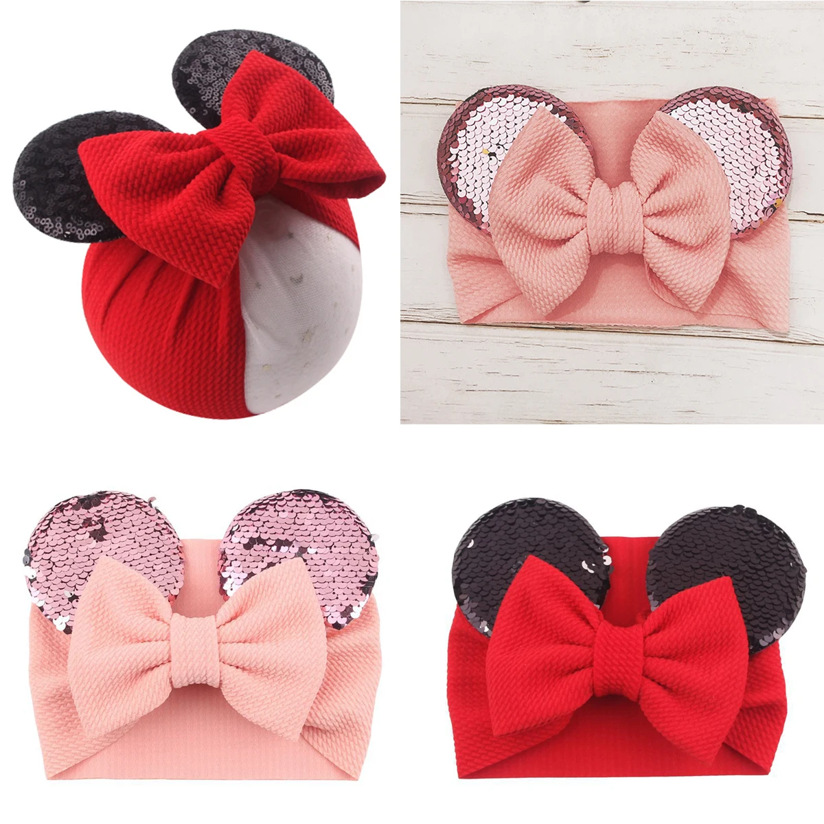 New Cotton Baby Butterfly Headband Hair Bands for Children Girls Soft Hairband Toddler Cute Newborn Headwear Hair Accessories