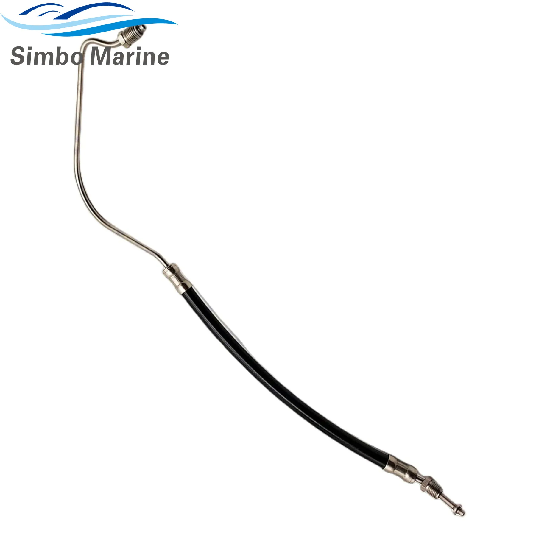 3857523 New Hydraulic Trim Hose Compatible with Volvo Penta OMC SX-M Port Down for W/Fore Connections 1994-Up Marine Engines