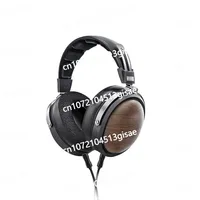 FiiO FT1 Closed-Back Over-Ear Headphone 60mm Dynamic Driver Hi-Res Audio Wired HiFi American Black Wood Ear Cups for Studio