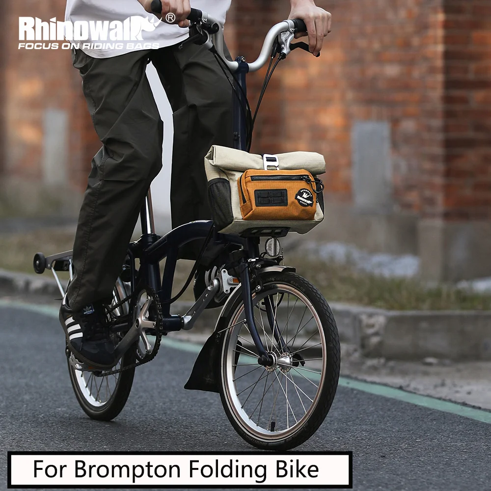 Rhinowalk Bike Handlebar Bag 4L Cycling Front Quick Release Urban