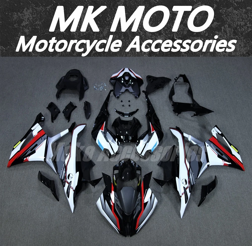 

Moke moto Fairings Kit Fit For S1000rr 2023 2024 Bodywork Set 23-24 High Quality Injection White Gary Black