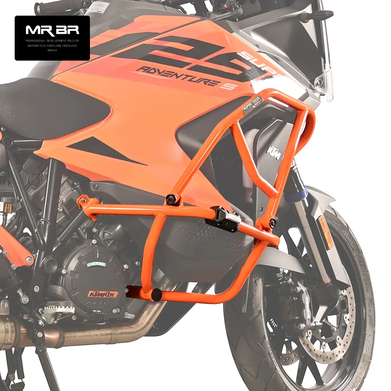 上部および下部バンパーフレーム,ktm1290 Super adv,落下防止バー,非破壊的な取り付けを吸収