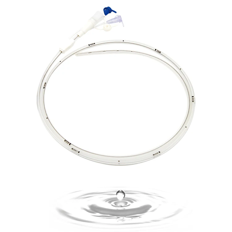 High Medical Grade Silicone Enteral Nutritional Polyurethane Tube Naso Gastric Feeding Tubes