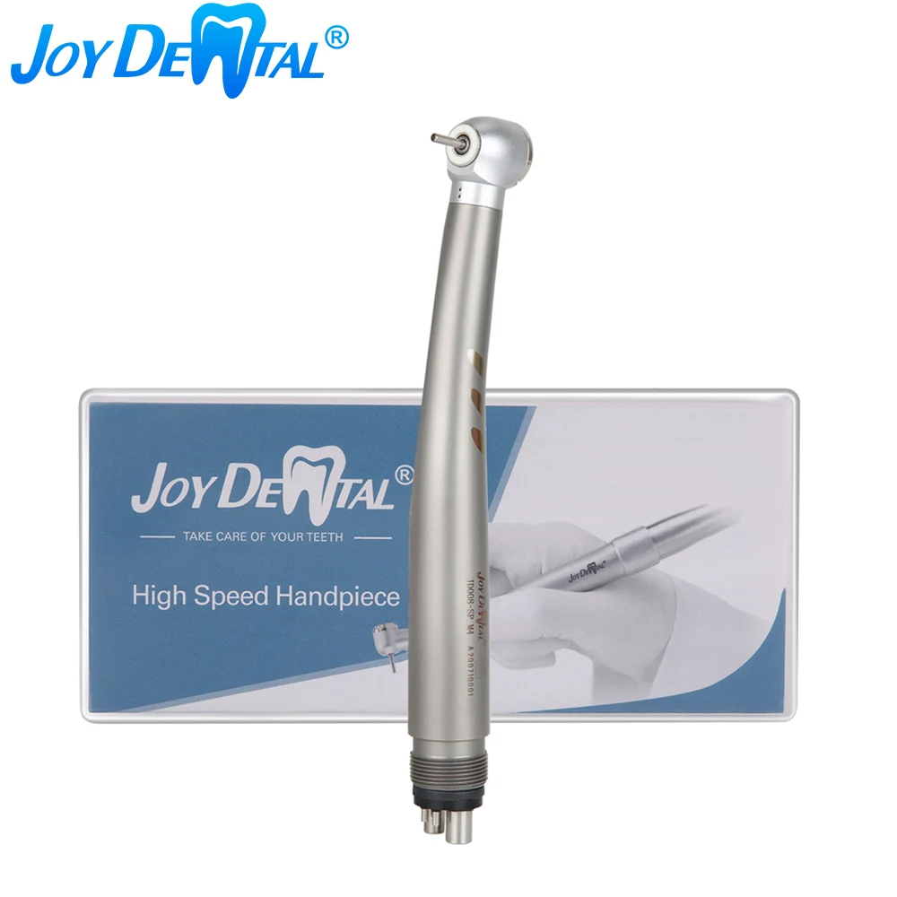 Dental Integrate E-generator Shadowless Ring LED High Speed Handpiece Standard Head Ceramic Bearing Single Water Spray Button