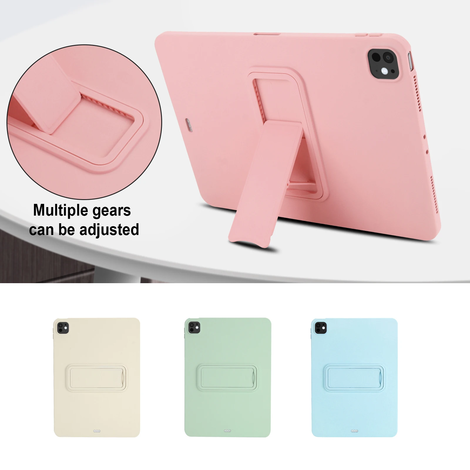 

Задняя крышка для планшета с подставкой для iPad PRO 12,9 PRO11 AIR 11 для iPad 10 2022 10,9 A16 Pad 11 2025 Air 5/4 Чехлы с поддержкой