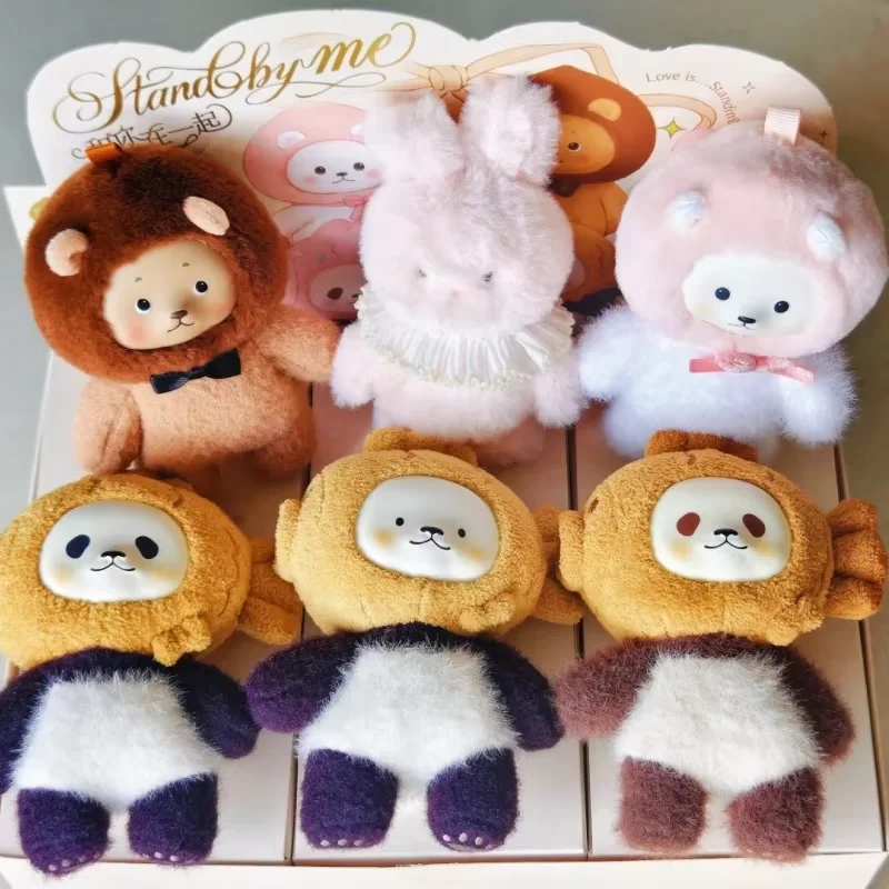 

Подлинная серия Panpan Stand By Me, слепая коробка, игрушки Kawaii Mystery Box, виниловая сумка, подвеска, фигурка куклы, брелок, подарок на день рождения