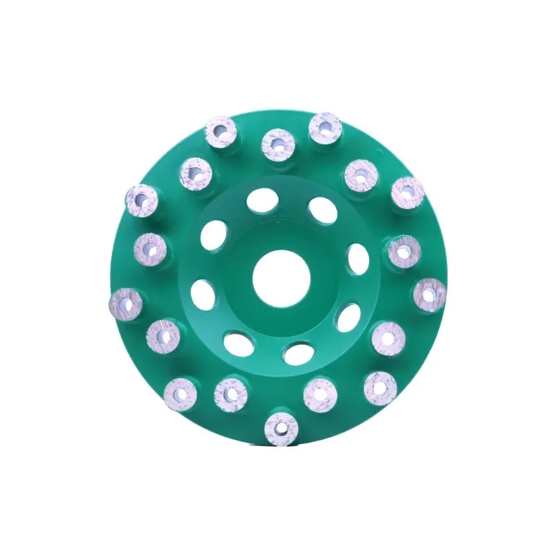 5 inch diamond cup wheel concrete grinding wheel point segment sintered concrete grinding wheel diamond disc