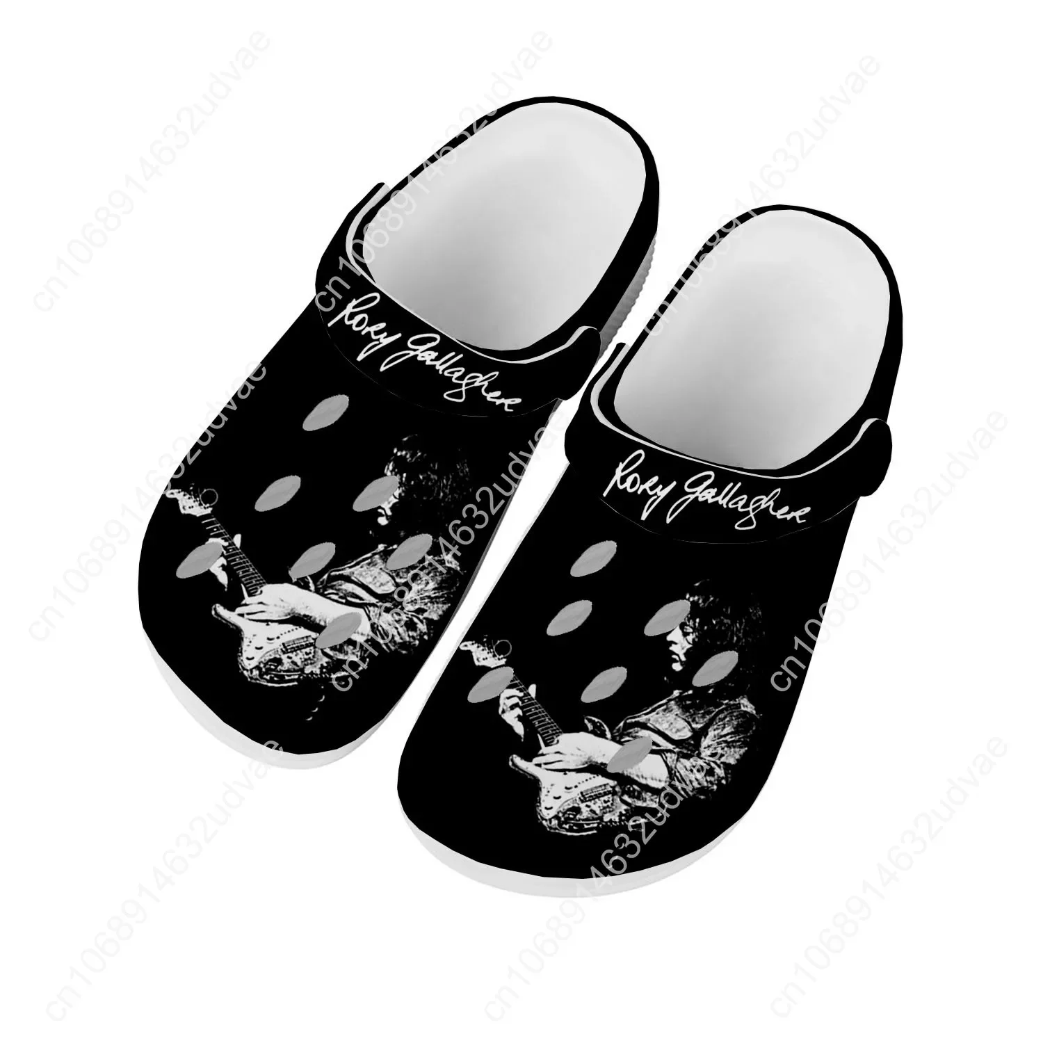 

Rory Gallagher Men Women Teenager Fashion Water Shoes Rock singer Garden Breathable Comfort Beach Custom Slippers