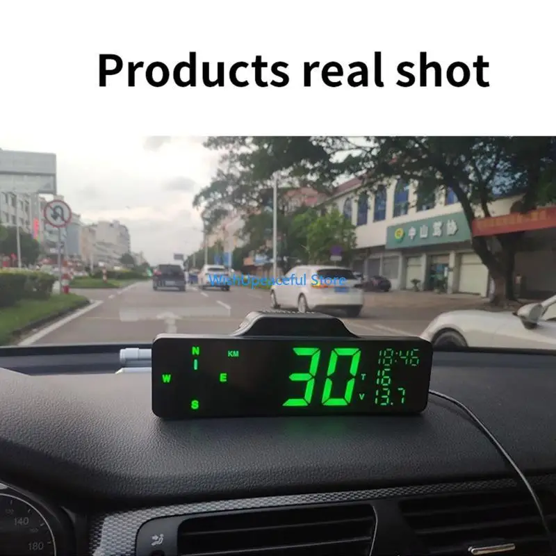 

34ya GPS Digital Speedometer Speed ​​Speed ​​Display Overspeed Alarmal Universal
