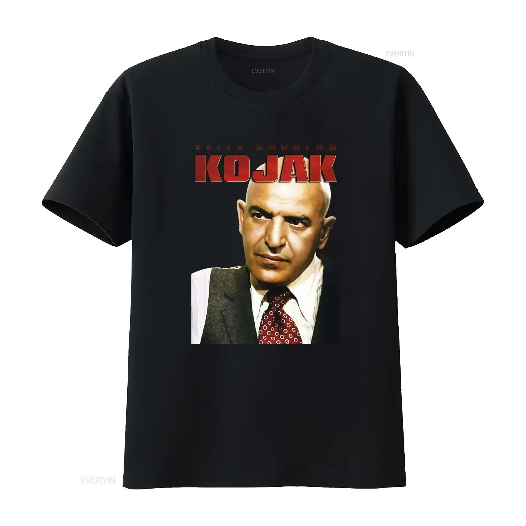 Kojak V4 Movie Poster Classic T Shirt Sizes S 5XL Retro TV Show Design vintage Washed streetwear Stylish designer clothes