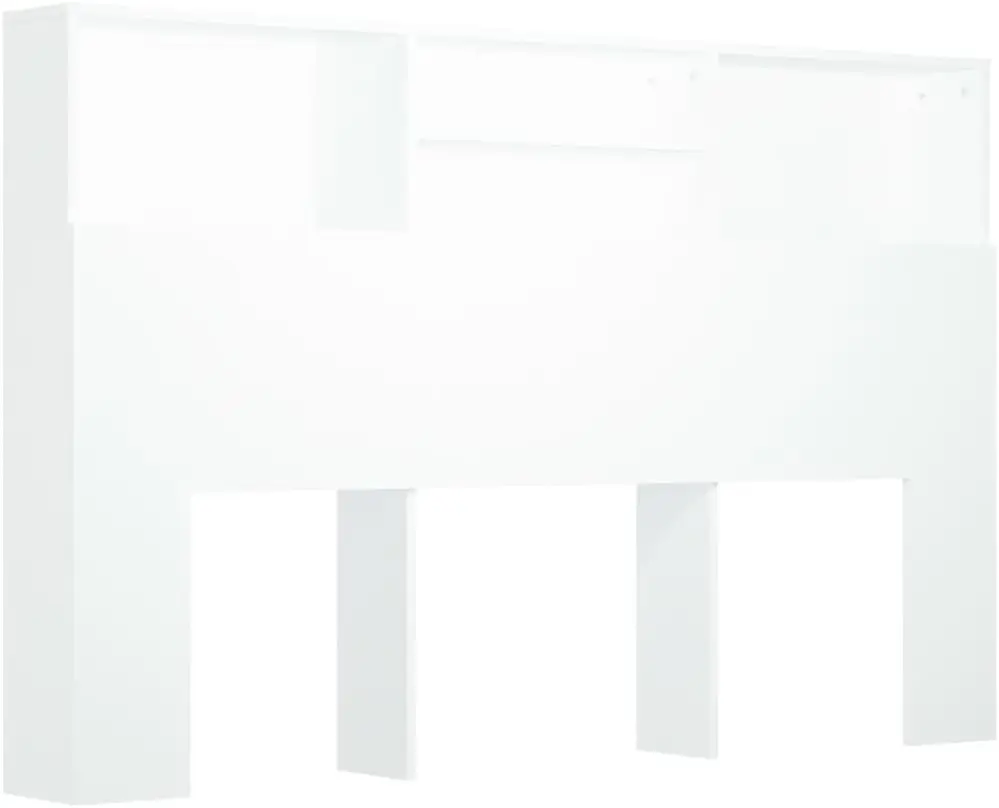 con Contenitore Bianco 160x19x103,5 cm