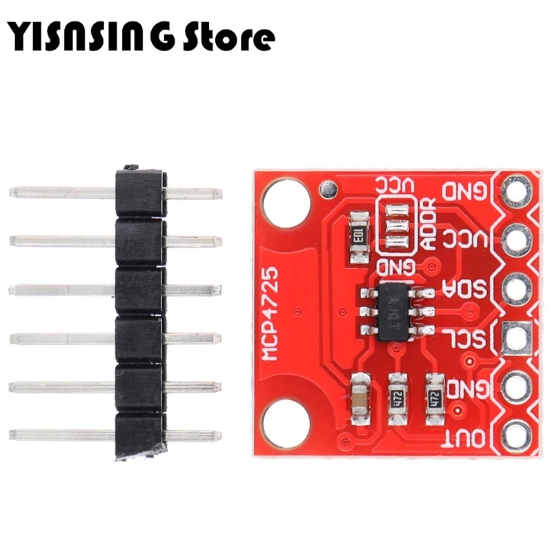 MCP4725 12Bit I2C DAC Digital Converter Module Digital To Analong EEPROM Development Board For Arduino 2.7V-5.5V